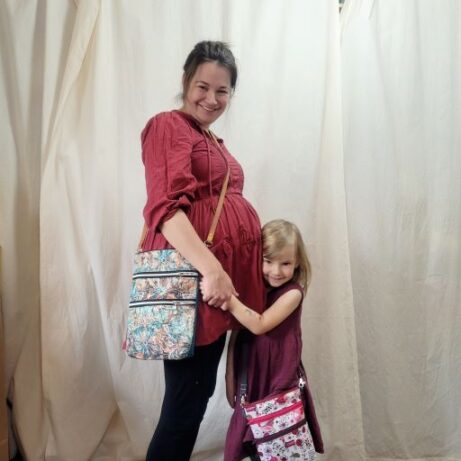 kabelka pro mámu a dceru