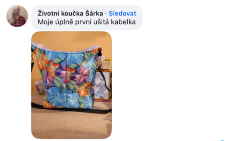 reference spokojených švadlenek - kurz zdarma Bára Mikulášková