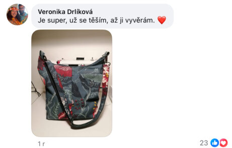 Bára Mikulášková - kurz šití kabelek zdarma