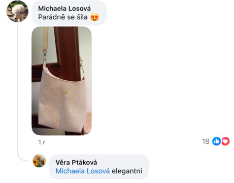 reference spokojených švadlenek - kurz zdarma Bára Mikulášková