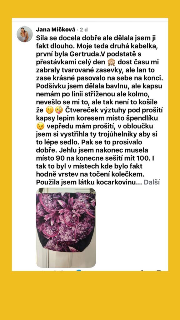 jak ušít kabelku se zipem Agnes