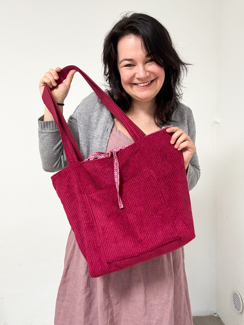 Bára Mikulášková - Šijeme kabelky - minikurz zdarma