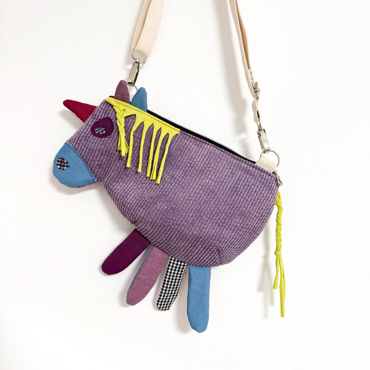 Oslík - hravá kabelka - šijeme kabelky